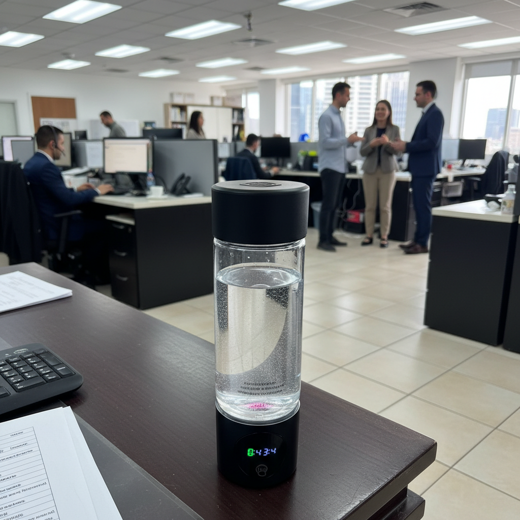 HydroGenix – בקבוק המים שהופכת שתייה יומיומית לחוויה של ניקוי, אנרגיה ואיזון פנימי